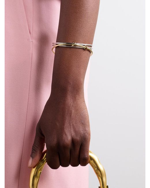 Spinelli Kilcollin Natural Lumin Set Of Three 18-Karat And Bracelets