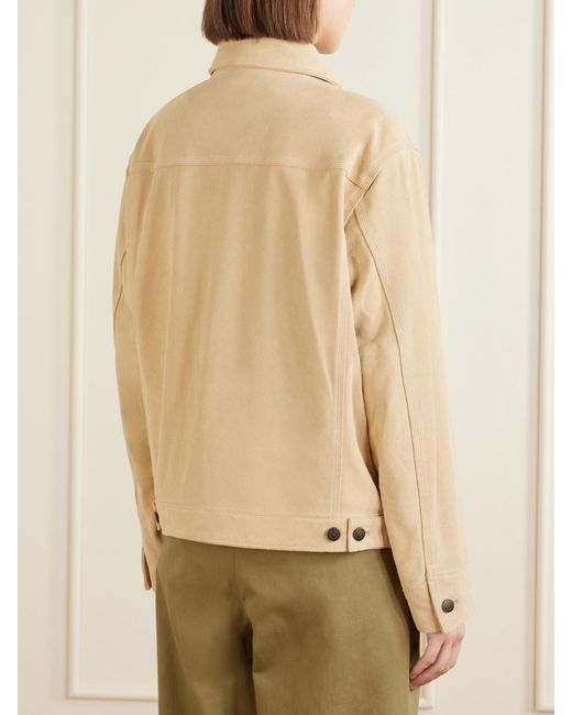 Aimé Leon Dore Natural Ranch Suede Jacket