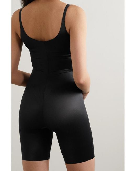 Spanx Black Shape Invisible Open-Bust Bodysuit