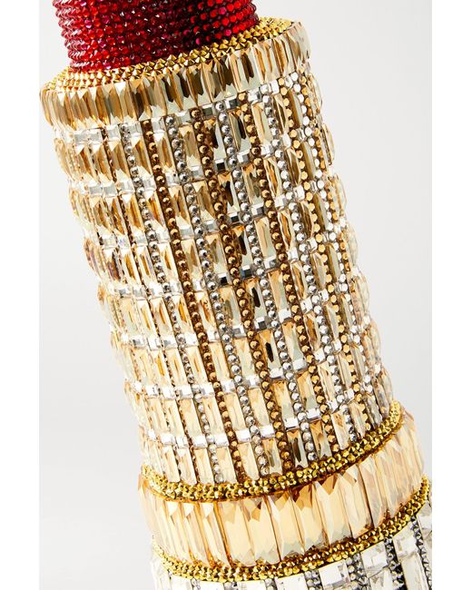 judith leiber lipstick clutch