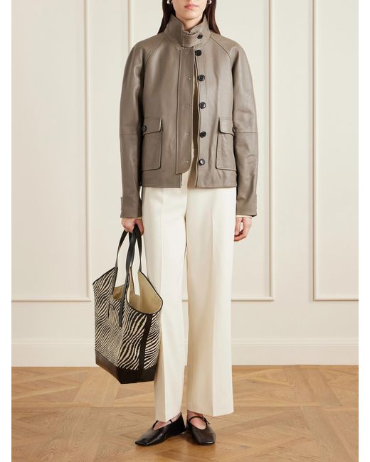 Proenza Schouler Natural Gio Leather Jacket
