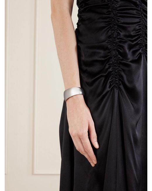 Khaite Metallic Keefe Palladium-Coated Bracelet