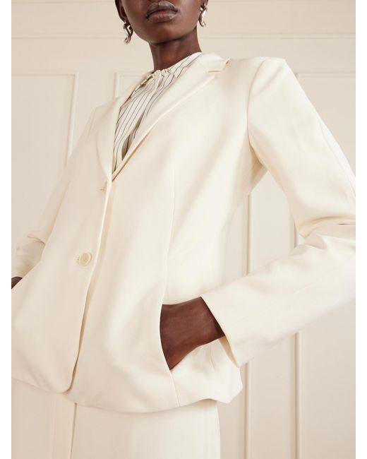 Theory Natural Crepe Blazer