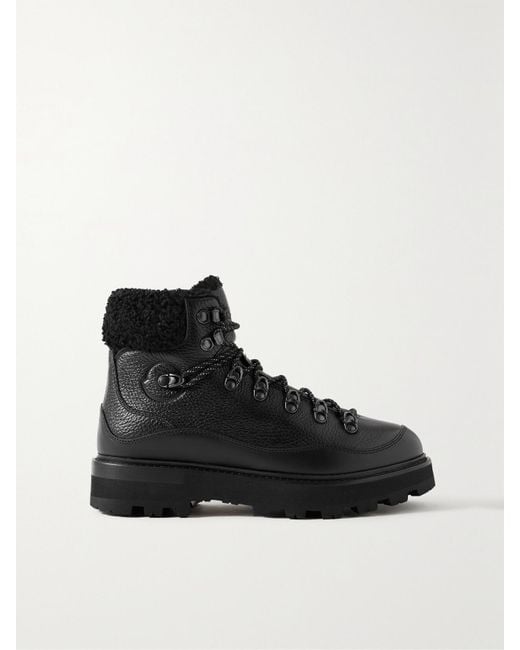 Moncler Black Peka Trekking Boots