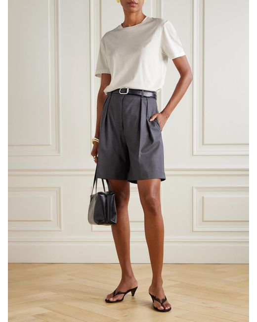 Joseph Natural Cotton And Silk-Blend Jersey T-Shirt
