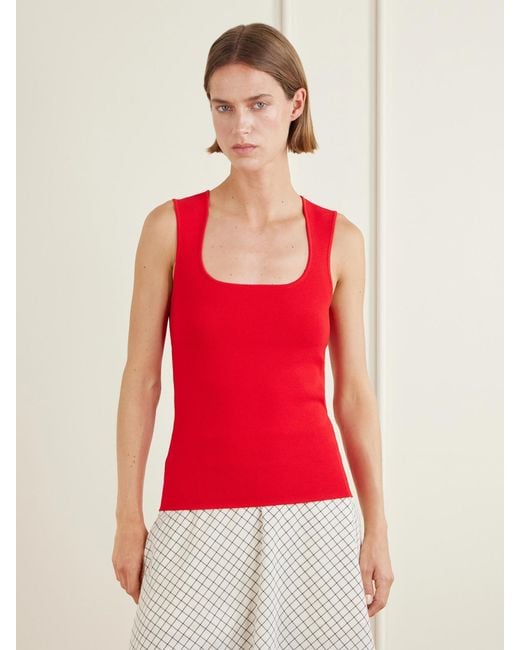 Rohe Red Knitted Tank