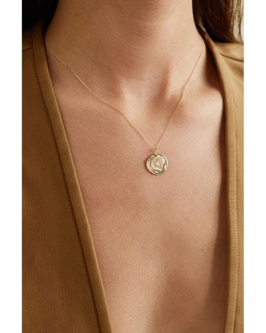 Pascale Monvoisin Natural Initiale N°5 9- And 14-Karat Diamond Necklace