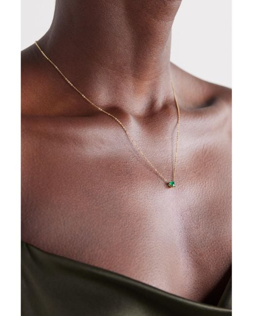 Anita Ko Green 18-Karat Emerald Necklace