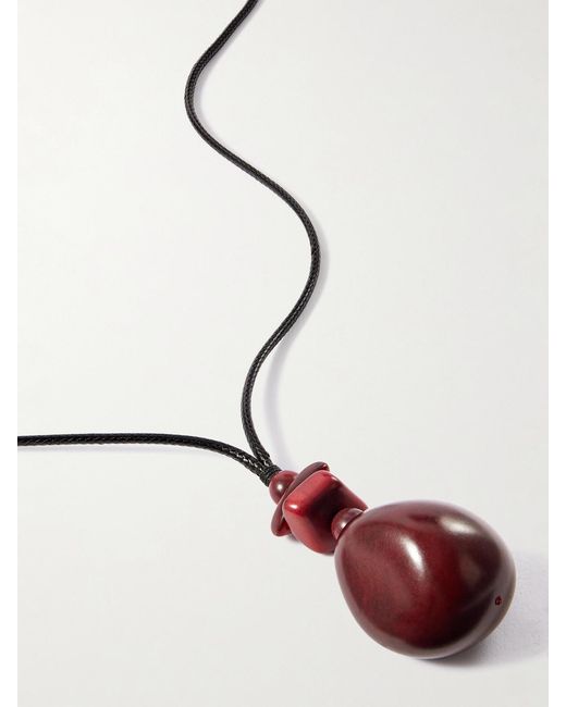 Hunting Season Natural The Pendant Tagua And Leather Necklace