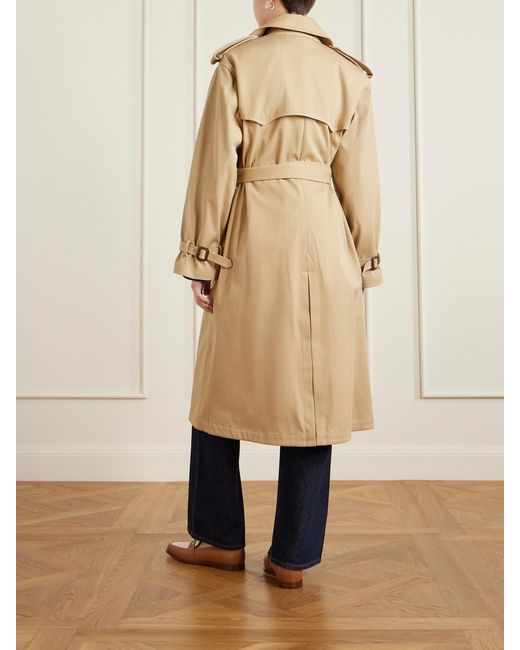 Polo Ralph Lauren Natural Belted Cotton-Gabardine Trench Coat