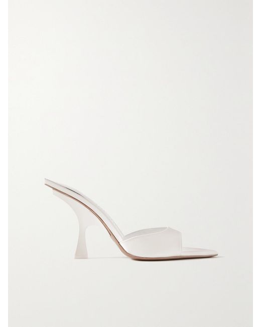 The Attico Natural Ester Leather Mules