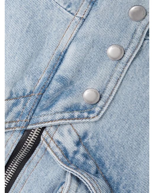 Veste En Jean Magda Butrym en coloris Blue