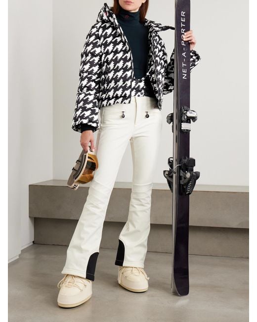 Perfect Moment Natural Aurora Ausgestellte Skihose Mit Stickerei