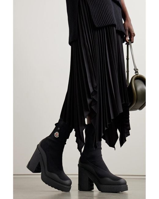 Moncler Black Boots