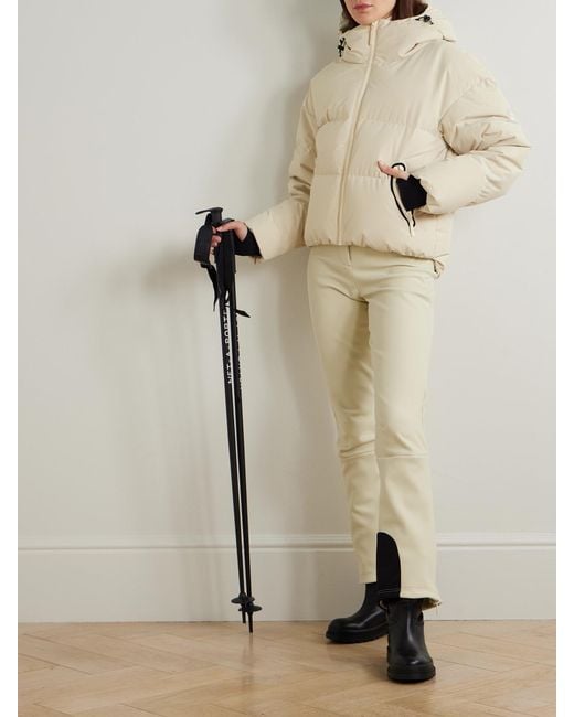 CORDOVA Natural Saint Moritz Stretch Tech-Jersey Flared Ski Pants