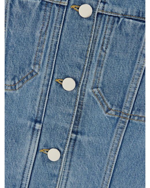 Loulou de Saison Blue Rima Denim Jacket