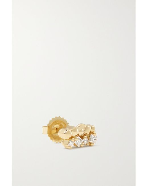 Suzanne Kalan Natural 18-Karat Diamond Earrings