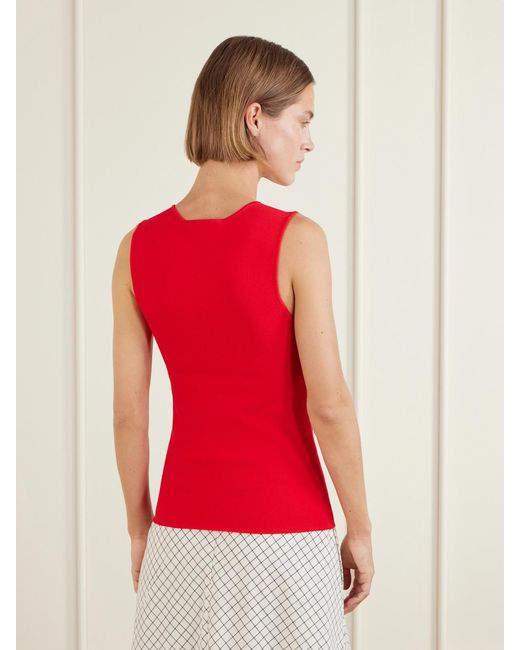 Rohe Red Knitted Tank