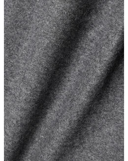 Veronica Beard Gray Marbeau Hose Mit Geradem Bein Aus Webstoff Mit Falten