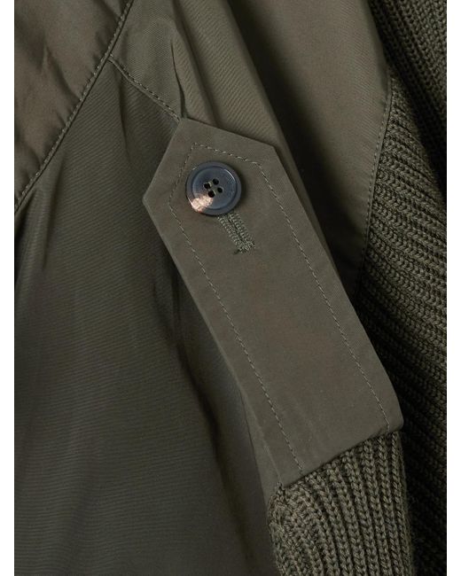 James Purdey & Sons Green Chillingham Jacke Aus Shell Mit Einsätzen Aus Wolle