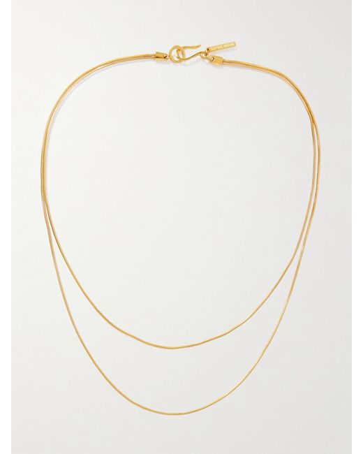 Sophie Buhai Natural Diana Vermeil Necklace