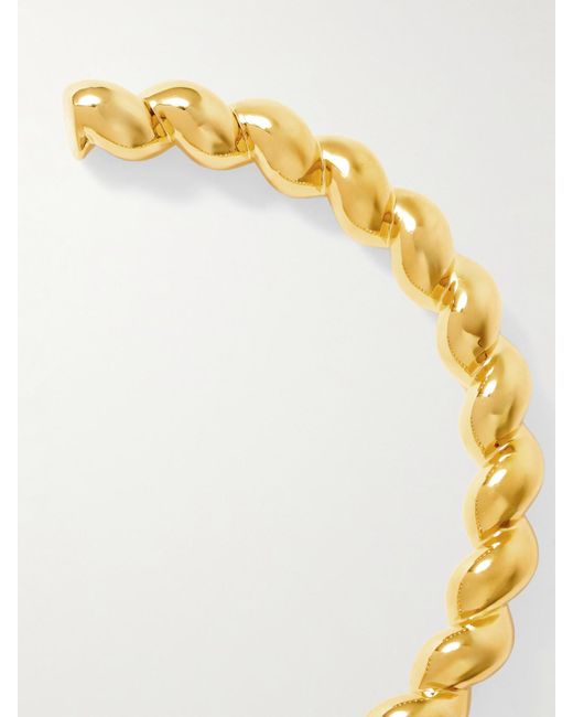 Uncommon Matters Metallic Curl Halsreif Aus-Vermeil