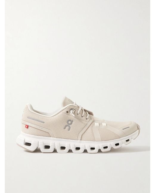 On Shoes Natural Cloud 6 Sneakers Aus Mesh