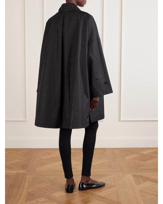 Totême  Black Cotton Coat
