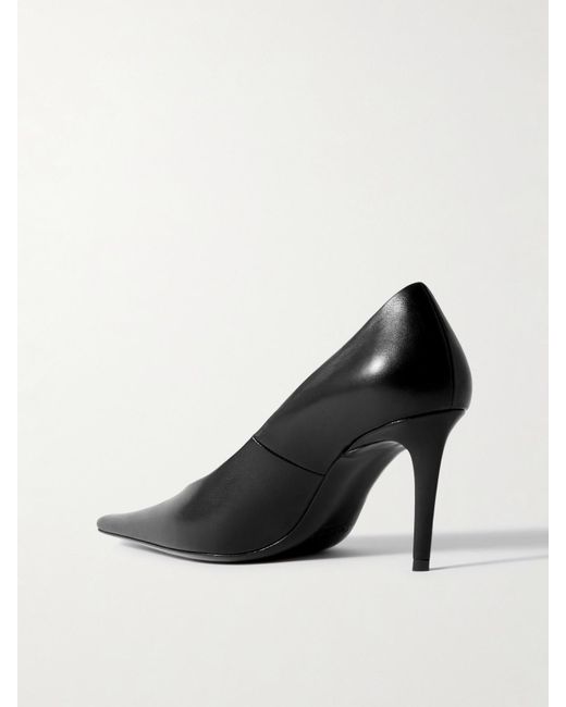 Saint Laurent Black Anne Marie Lederpumps