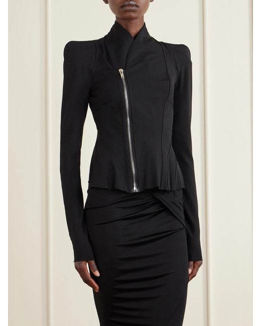 Rick Owens Blue Princess Jersey Jacket