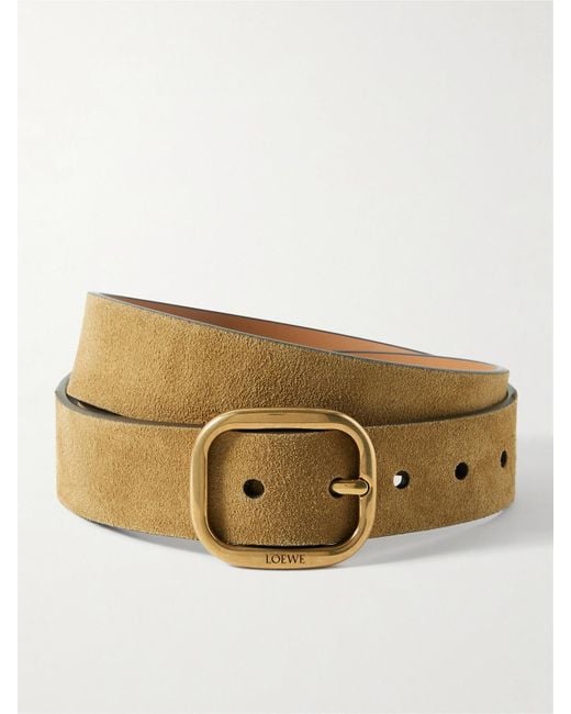 Loewe Natural Suede Belt