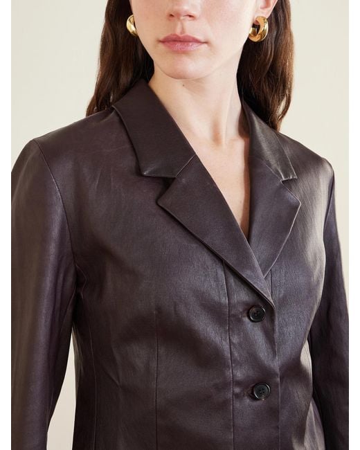 Stouls Brown Giorgio Leather Jacket