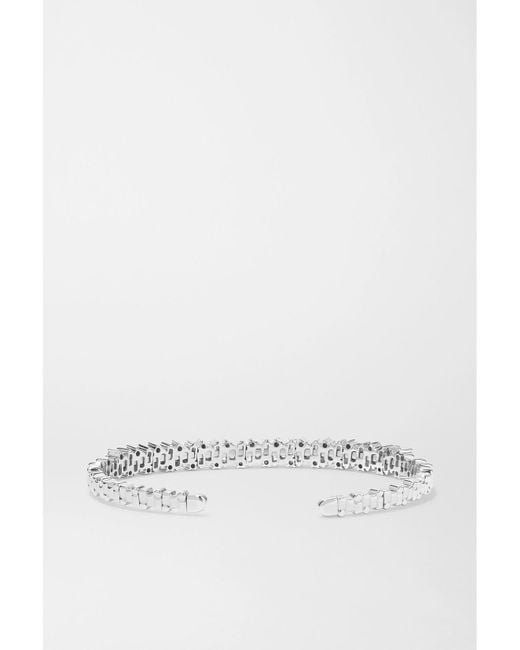 Suzanne Kalan Natural 18-Karat Diamond Cuff
