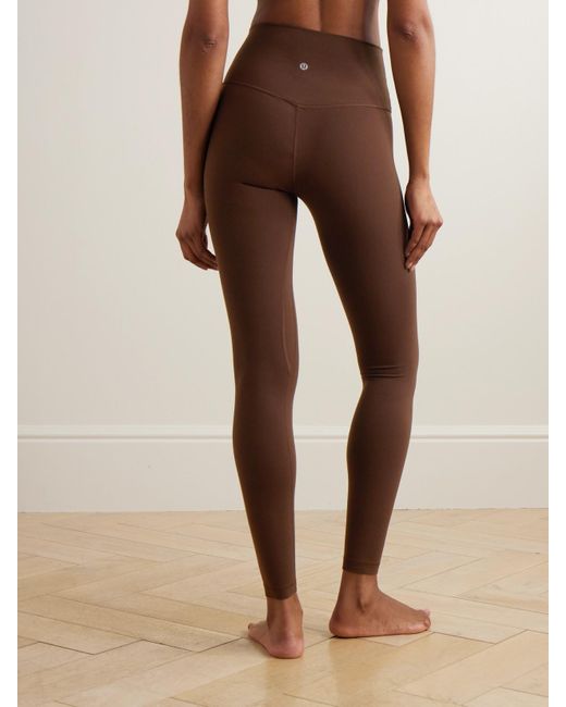 lululemon athletica Brown Align 71 Cm Hoch Sitzende Leggings