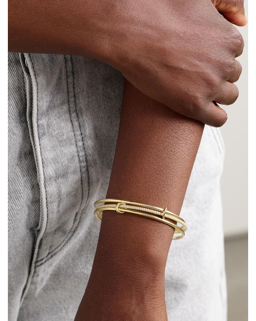 Spinelli Kilcollin Natural Lumin 18-Karat Diamond Bracelet