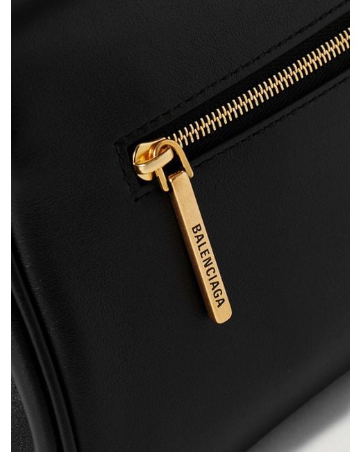 Balenciaga Black Bel Air Small Leather Clutch