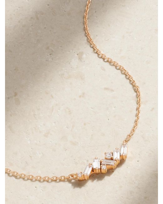 Suzanne Kalan Natural 18-Karat Rose Diamond Necklace