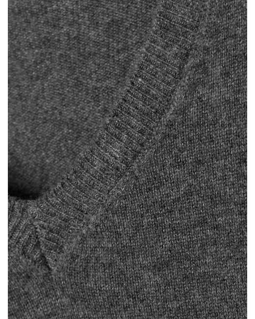 The Row Gray Ligeia Pullover Aus Kaschmir