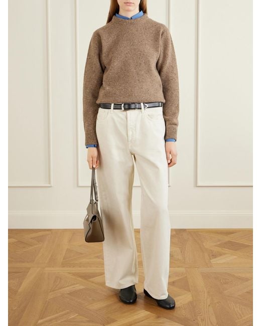 Rohe Natural Mélange Wool-Blend Sweater