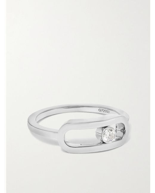 Messika Natural Move Uno 18-Karat Diamond Ring