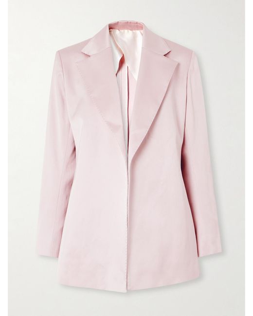 Sa Su Phi Pink Bea Silk-Blend Blazer