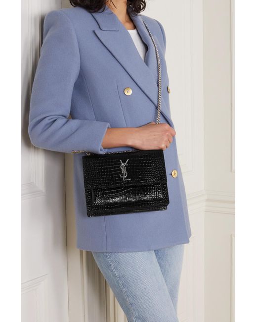 ysl sunset medium croc