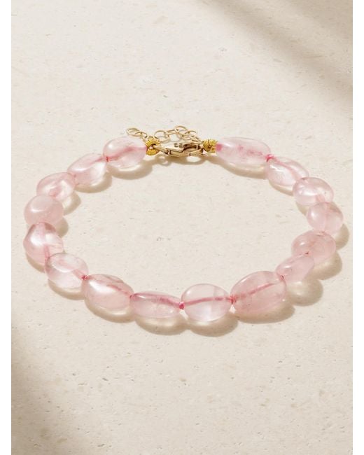 JIA JIA Natural Arizona Candy Morganite Bracelet