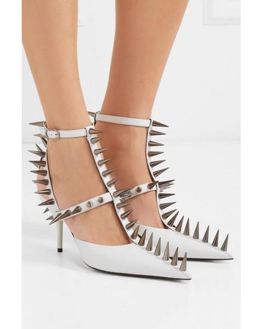 balenciaga net heels