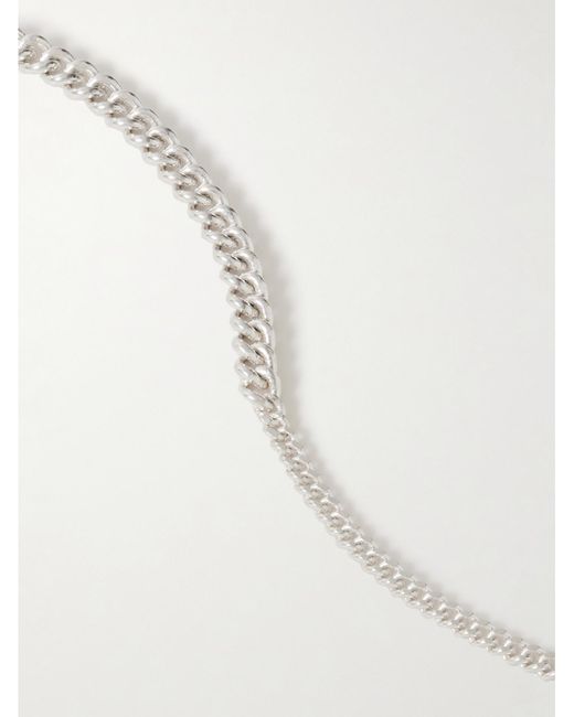 Loren Stewart White Scout Barbell Sterling Citrine Necklace