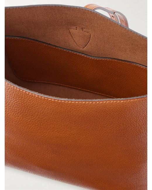 Sac À Main En Cuir Texturé T Timeless Tod's en coloris Brown