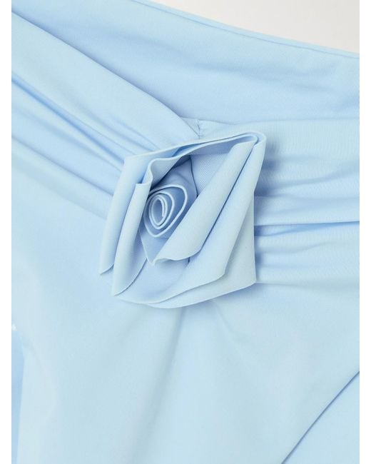 Maygel Coronel Blue Malanga Triangel-Bikini Mit Applikation