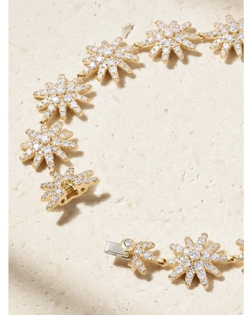 David Yurman Natural Starburst 18-Karat Diamond Bracelet