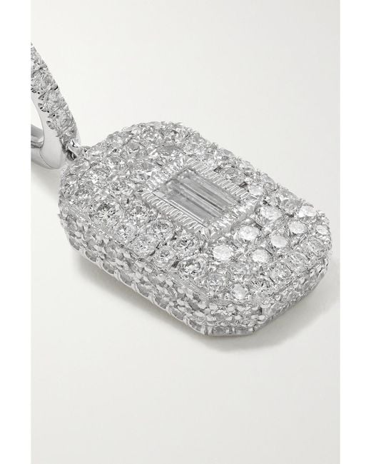 SHAY White 18-Karat Diamond Earrings
