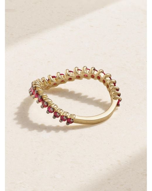 Yvonne Léon Natural Alliance 9-Karat Ruby Ring